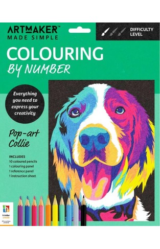 Art Maker Made Simple Colouring By Number Kit